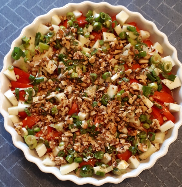 Tomaten-Melonen-Salat